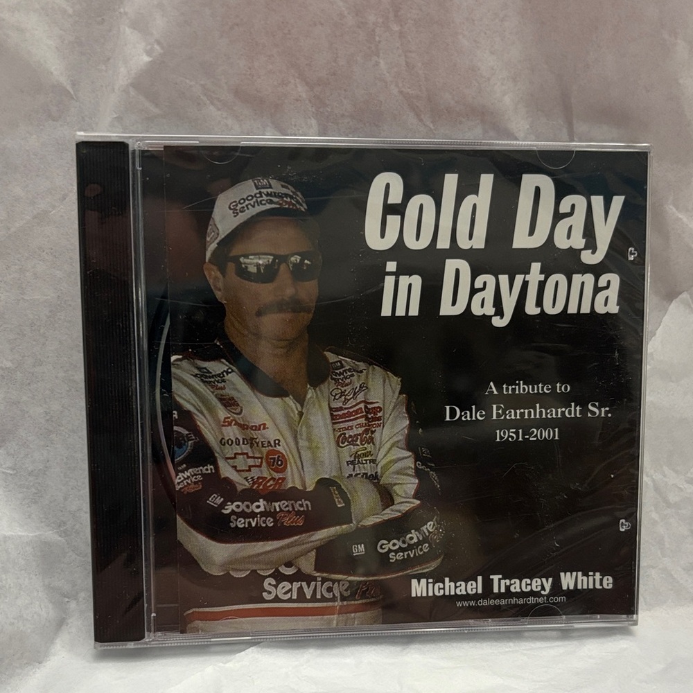 Cold Day in Daytona, Michael Tracey White, Dale Earnhardt Tribute CD, Sealed